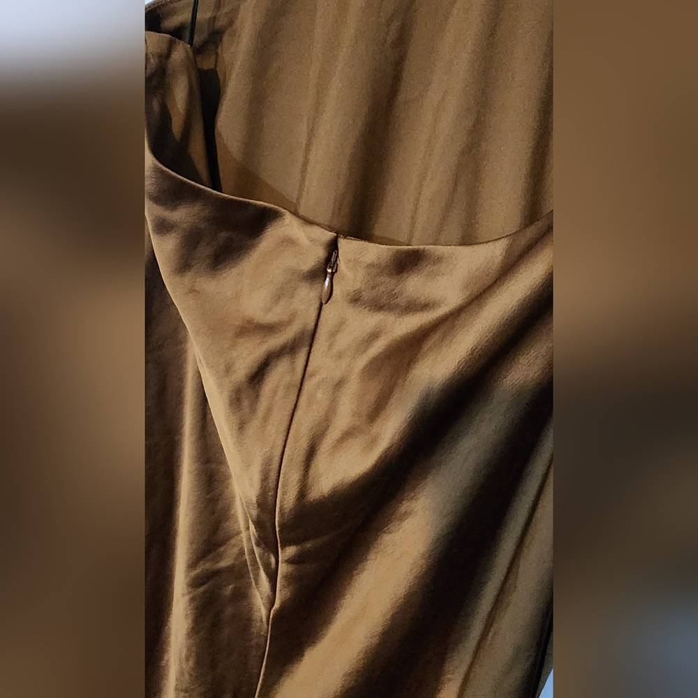 014 SIGNIFICANT OTHER JACY DRESS - DARK GOLD SMALL ✨️ - Picture 12 of 13